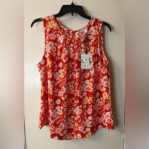 🛍️NWT 41 Hawthorn Large Floral Sleeveless Top